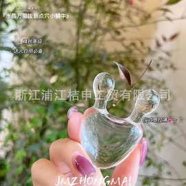 超可爱高颜值水晶小蜗牛按摩眼部棒面部美容眼部拨筋棒脸部拨筋器