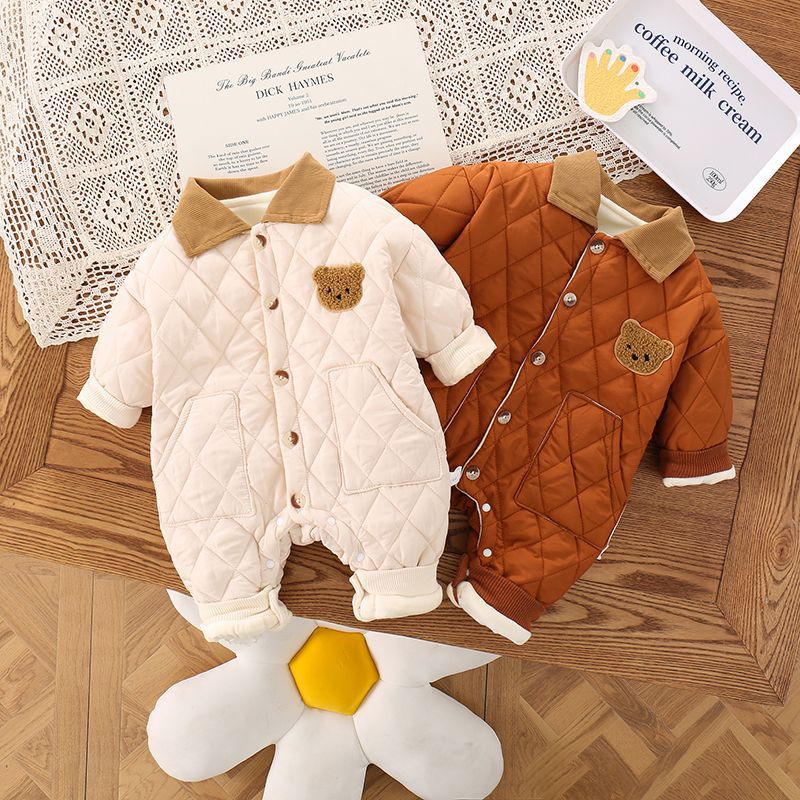 Warm overall for baby to go out