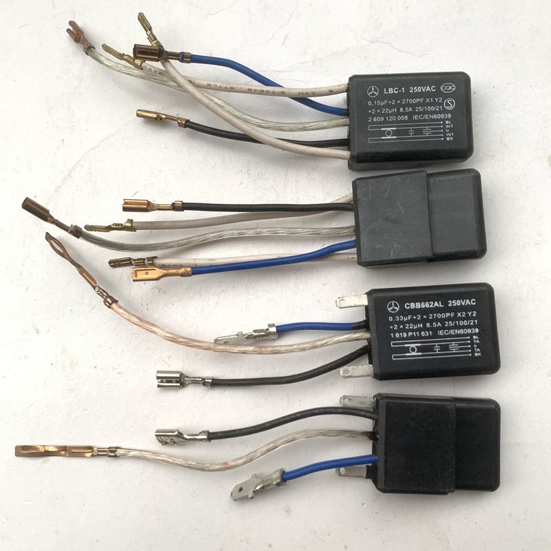 ストレートグラインダースタートコンデンサ LBC-1 0.15uF250VAC CBB662AL 0.33uF250VAC 2種|undefined