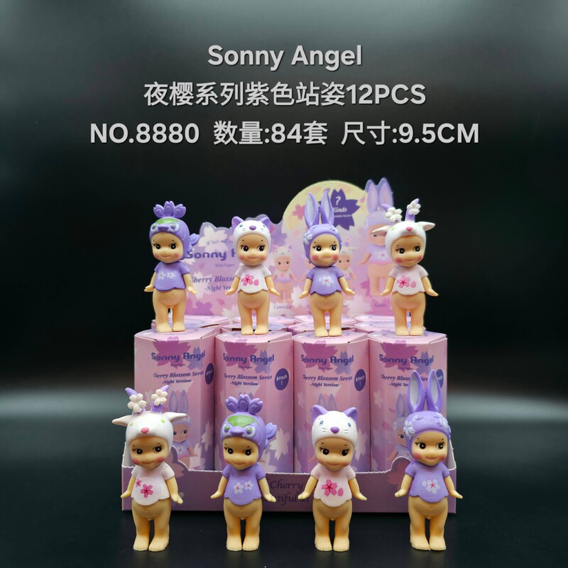 单个装新品跨境盲盒单个装趴趴天使装饰公仔手办手机贴贴现货|undefined