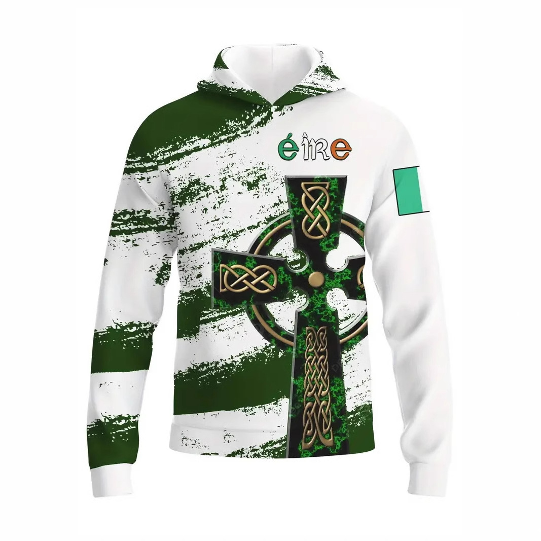 Suéter con capucha estampado de nuevo estilo transfronterizo AliExpress sudadera con capucha de manga larga deportiva informal suelta MC11