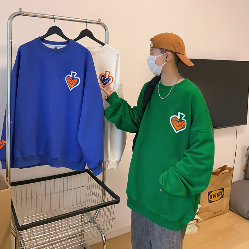 Chaqueta de cuello redondo para hombres in ropa de moda primavera y otoño 2022 nuevo tipo de chicos suelta y versátil sin sombrero chaqueta de pareja