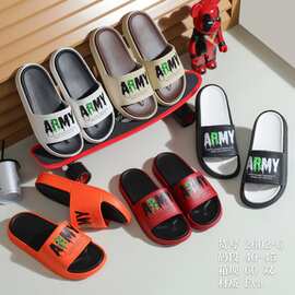2026韩版运动爆款男拖鞋休闲时尚防滑家居商超滴塑垫拖鞋厂家批发