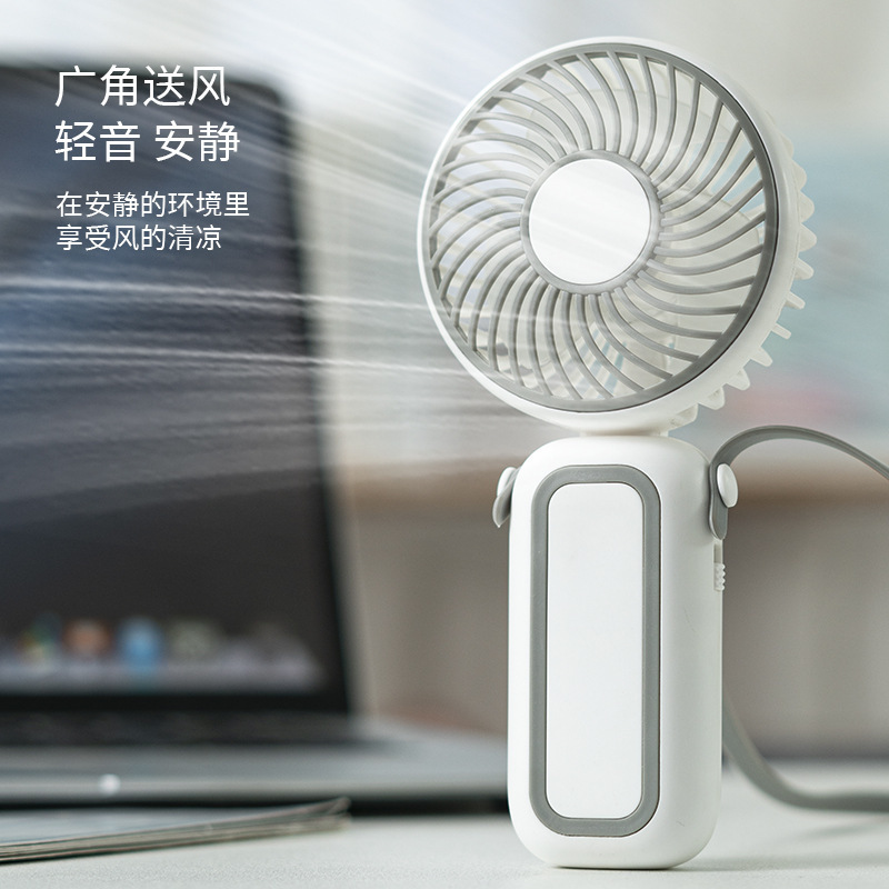 首掛け小型扇風機、ポータブル吊り下げ紐付き、USB充電式扇風機、手持ち扇風機|undefined