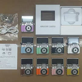 跨境新款M38翻转屏拇指相机高清数码相机自拍录像vlog迷你小相机