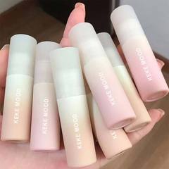 KeKeMood Matte Lip Color Velvet Matte Fog Finish Long-lasting Water-resistant Transfer-resistant and Cup-proof Lipstick