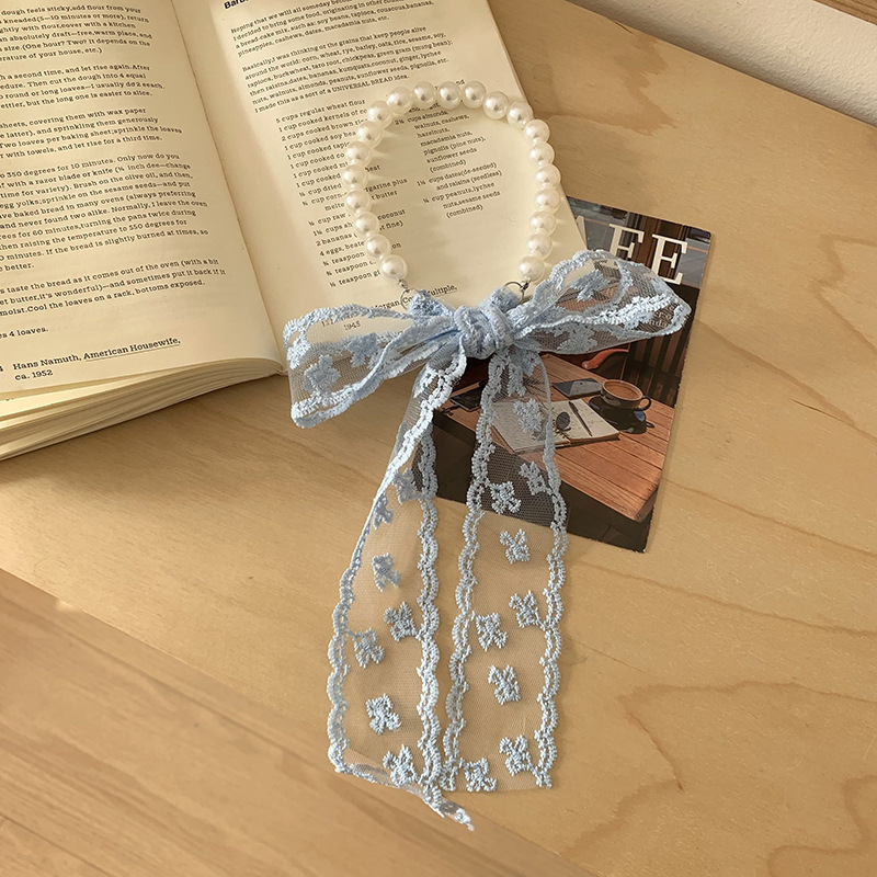 Pañuelo de seda de encaje, tira larga, sensación de alta calidad, nueva bolsa de toalla de seda, envoltura, bufanda decorativa, collar de perlas, cadena de clavícula