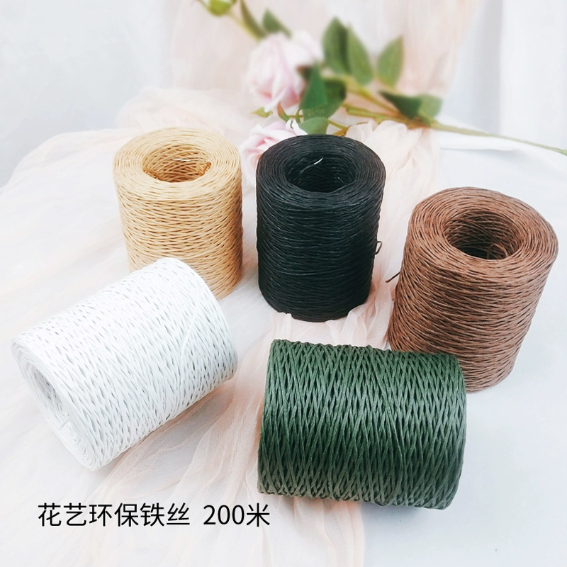 花艺环保铁丝鲜花束捆绑绳纸包绿植花束固定扎丝DIY花束配件花用