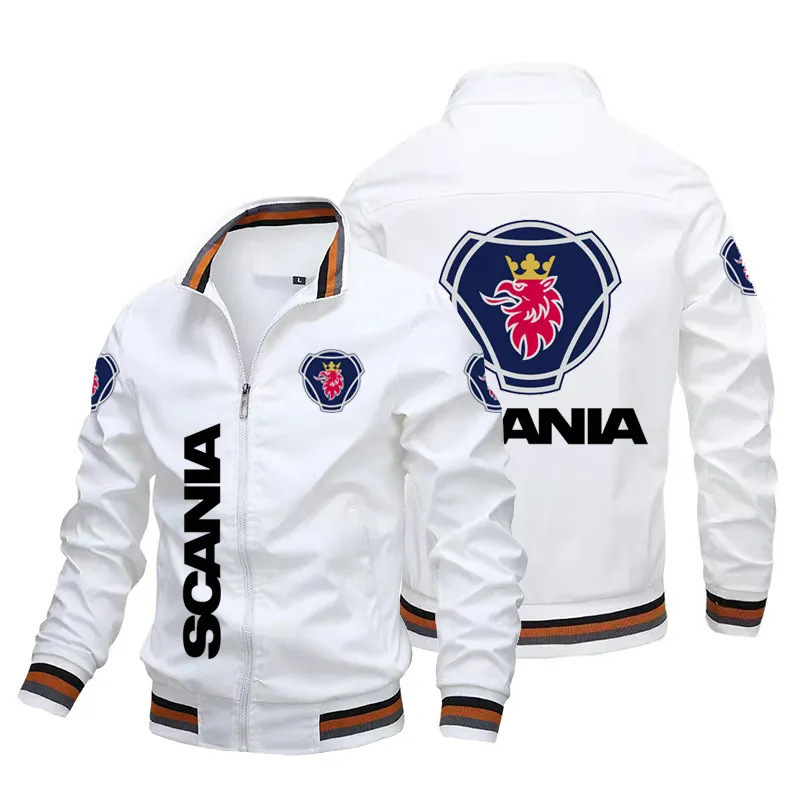 Spring and Autumn Men's New Jacket Motorcycle Logo Jacket Car Logo Sports Jacket Top Printed Zipper Shirt Spring and Autumn Men's New Jacket Motorcycle Logo Jacket Car Logo Sports Jacket Top Printed Zipper Shirt