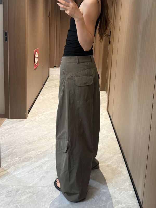 美式阔腿工装牛仔裤女秋冬牛仔阔腿裤女小个子裤子女高腰显瘦女款|undefined