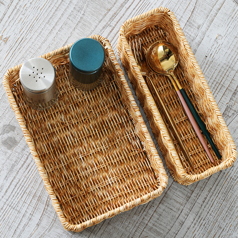 Desktop storage box, household kitchen seasoning can, dorm cosmetic organizer, light luxury, Nordic style