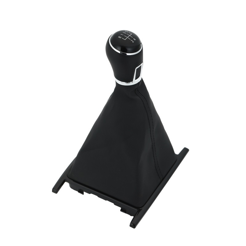 Para Volkswagen Amarok Wolverine, todo negro, conjunto de cubierta de cuero a prueba de polvo, cambio de marchas, modificación de pelota de mano image 2