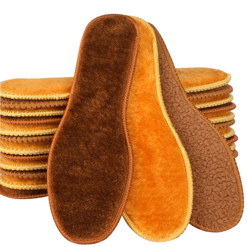 Winter Alpaca Fleece Anti-Odor Wholesale Warm Footmats for Men and Women, Thick Cotton Footmats for Keeping Warm, Large Size Outdoor Snow Ground with Extra Fleece