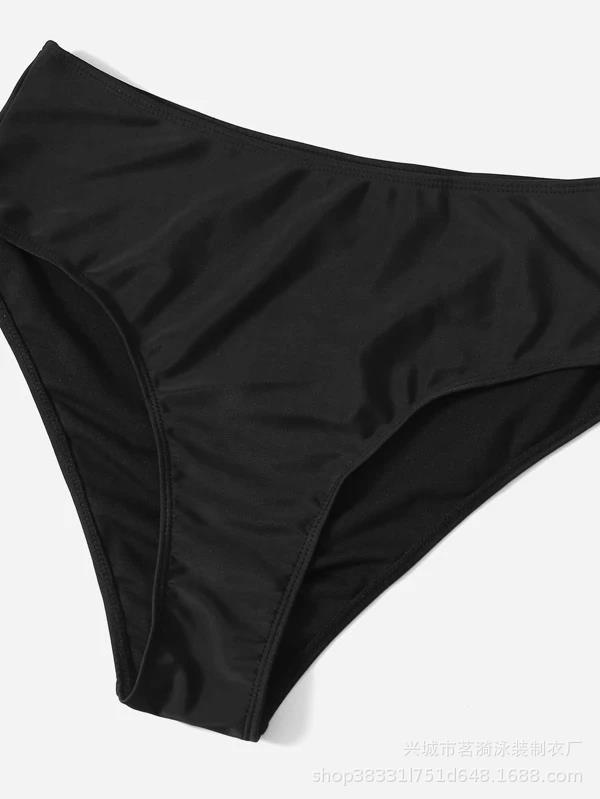 Mingyi nuevo europeo y americano de un hombro sexy mujer dividida moda Bikini natación traje de baño de tres piezas para mujer