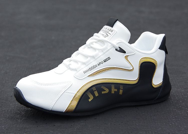 Men's Waterproof Leather Casual Trainers Hidden Height Increase_voghion.com