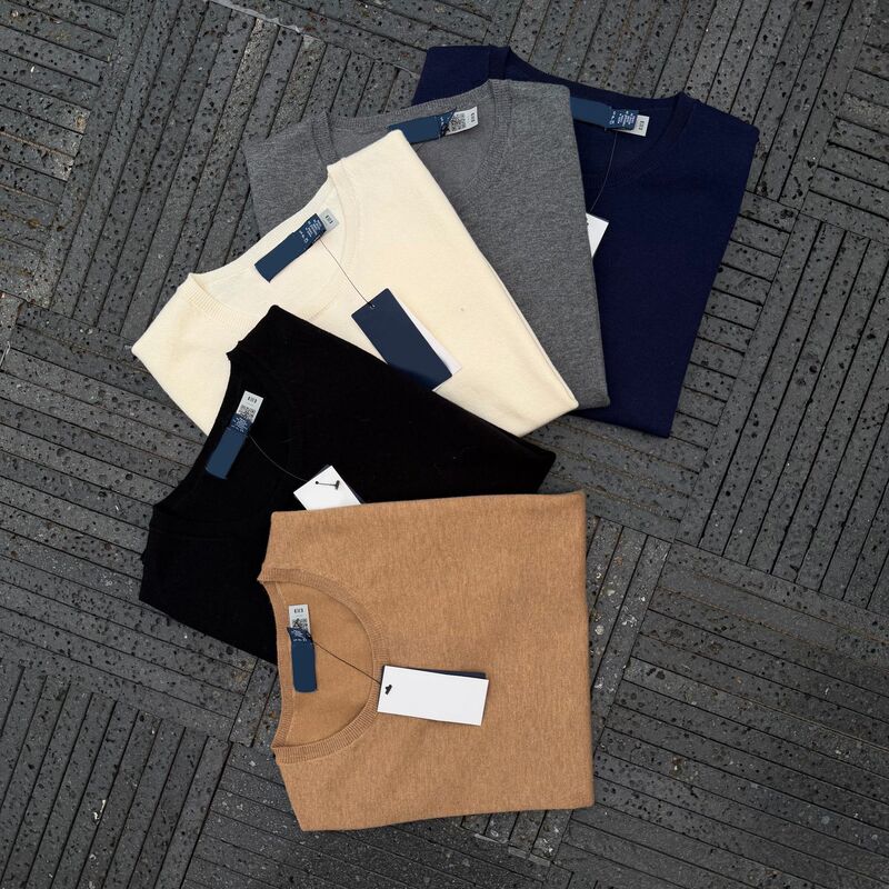 Can Be Scanned for Code/High-Quality Ralph Lauren Pony Logo Cotton Crew Neck Classic Knit Short-Sleeve Wholesale Dropshipping Supply