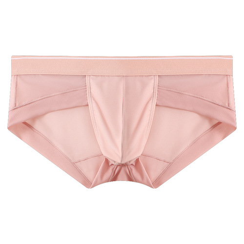 23 new summer men's underwear, ultra-thin and sexy men's briefs, ice mesh, breathable, quick-drying and transparent