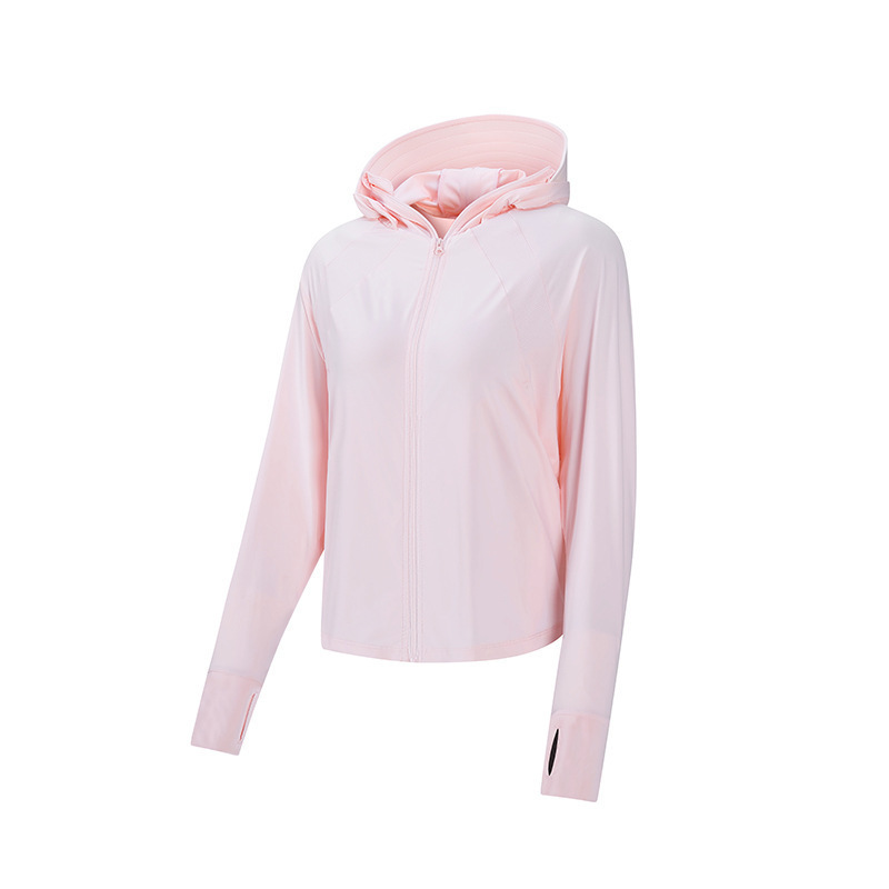 2023 verano explosivo Jiao Xia mismo abrigo de protección solar helado cómodo abrigo de piel anti-UV sombrero desmontable transpirable