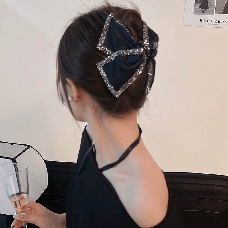韩系三角抓夹女高级感2025新款大号鲨鱼夹子饱满后脑勺发夹发饰品|undefined