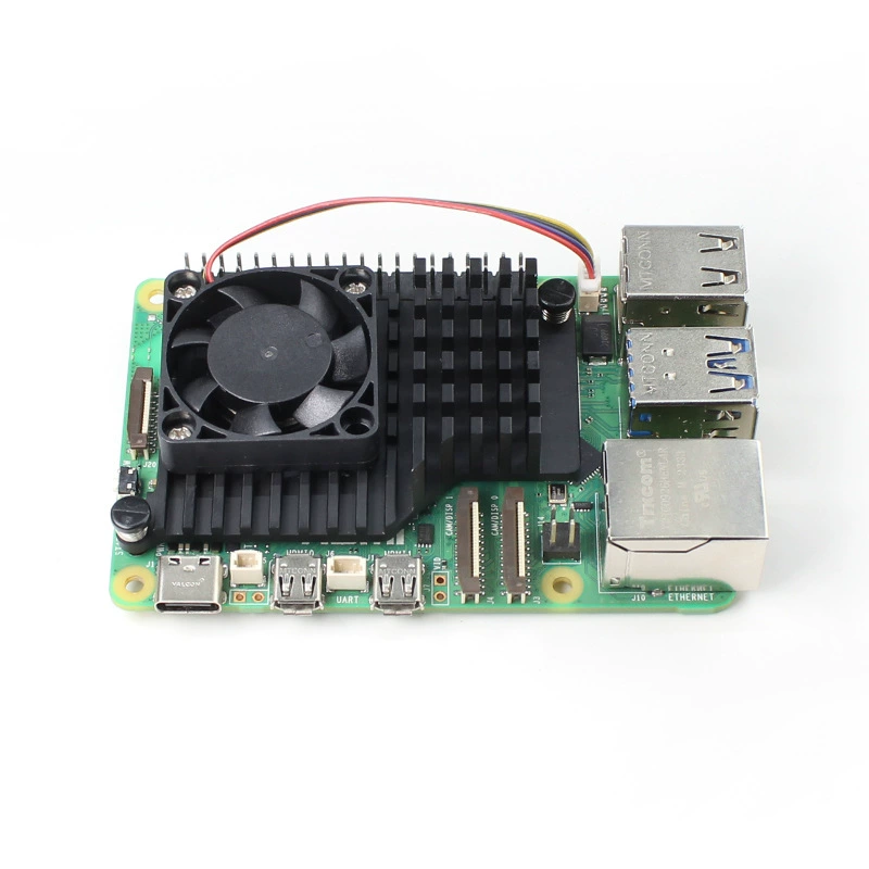 Raspberry Pi 5 PWM Speed Regulating Radiator Raspberry Pi 5 Active Cooling Fan Cooler