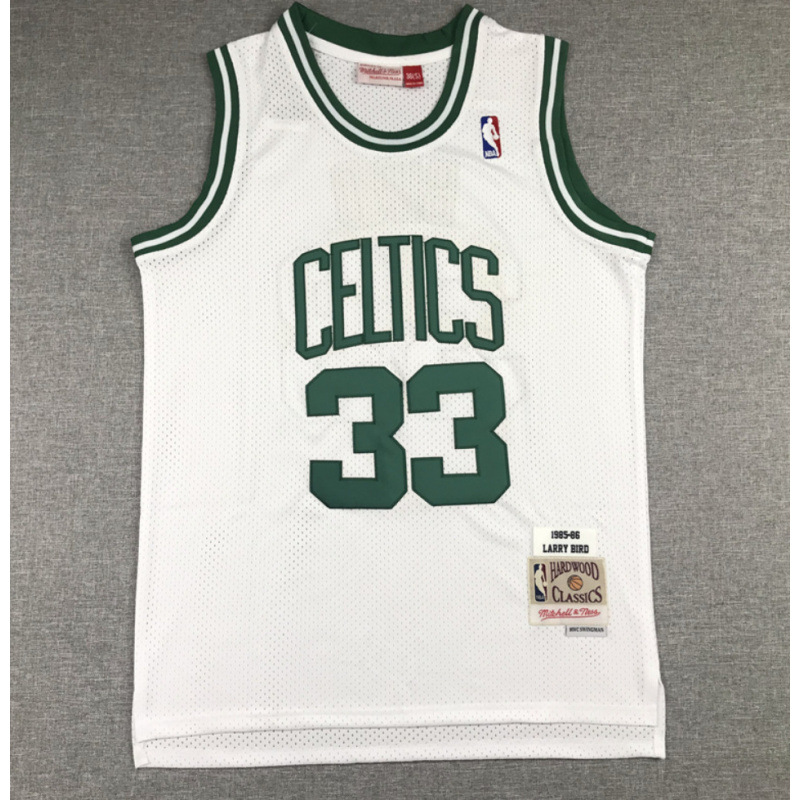 Selección transfronteriza de ropa de Baloncesto NBA Celtics Celtics Celtics 5 Garnett 33 Bird Bird 34 Pier