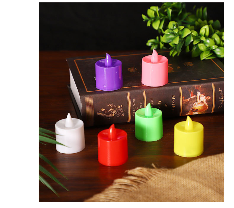 厂家直销LED电子蜡烛不发热生日求婚浪漫派对持久工艺小茶蜡批发详情11