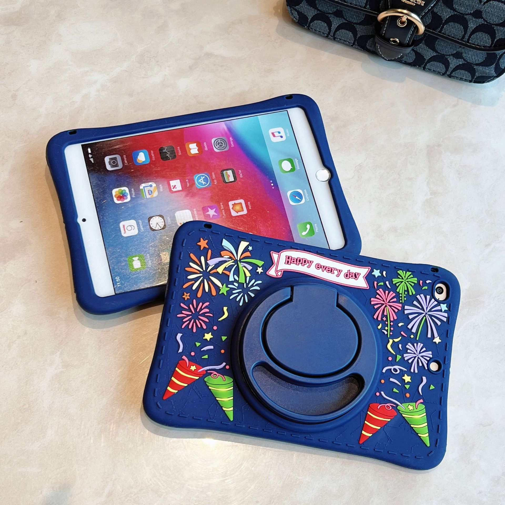 New suitable for Apple tablet computer ipad 11/2022 soft silicon 360 Rotating air4 10.9 inch protective cover