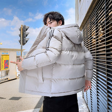 棉服男士秋冬季2022新款潮牌寬松加厚棉襖子情侶棉衣男裝外套男式