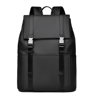 Casual Laptop Bag Backpack Men's Travel Simple Backpack Student Schoolbag Business Commuter in stock