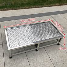 不锈钢滑凳脚踏凳单防层双工业家用加厚垫脚层踩跨境专供代发