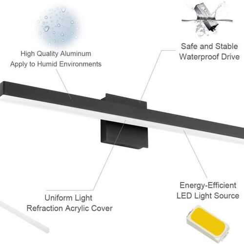 Cross-border LED bathroom mirror headlights, bathroom lighting fill-in mirror cabinet lights