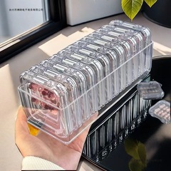 バーボックス 乾燥剤 ウェアラブルネイル 透明バーボックス マニキュア収納ボックス マニキュア梱包箱 その他