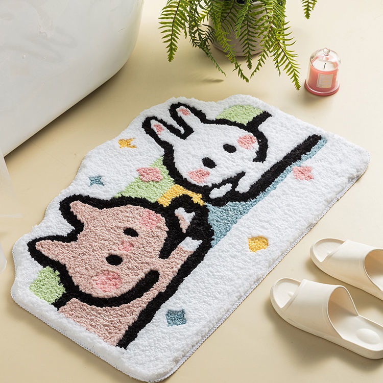 Tapete Antideslizante y Absorbente de Poliéster para Baño, Cocina y Entrada image 2