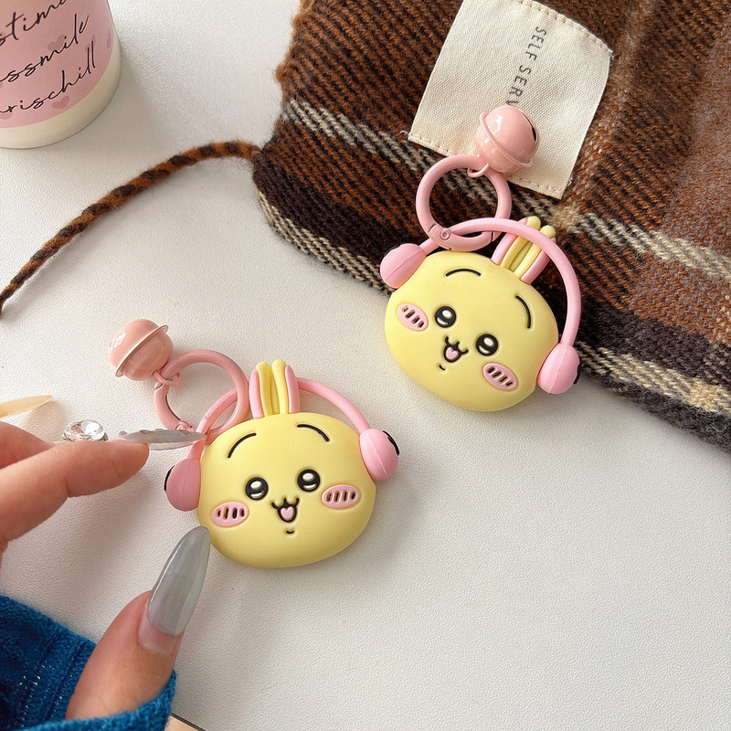 かわいい iPhone Apple トラッカー保護カバー Airtag 紛失防止デバイス収納ボックス漫画シリコンソフトケースに適しています|undefined