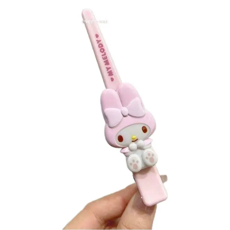 Заколки-шпильки Hello Kitty, милые клипсы с персонажем, 1–4 шт цветные мультяшные зажимы