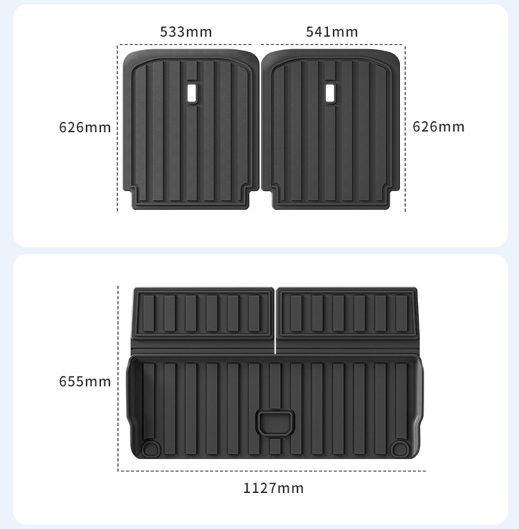 Car floor mats TPE for Lynk & Co 900 25