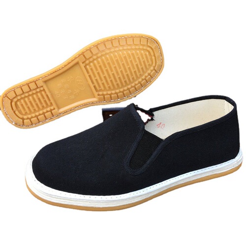 Traditional mille-layout women's tendon sole handmade women's shoes pure handmade autumn rural cloth shoes non-slip Chinese pine