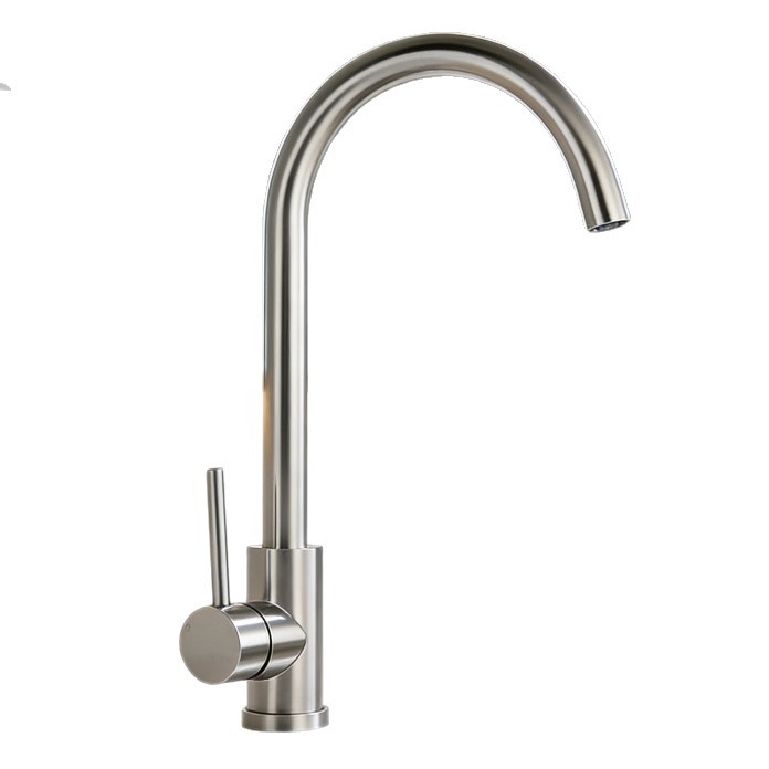Grifo Mezclador de Cocina 2 en 1 de Acero Inoxidable 304 Antisalpicaduras para Fregadero