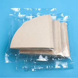 爱利得 咖啡滤纸 扇型咖啡滤纸 原木浆手冲咖啡专用滤纸 V02