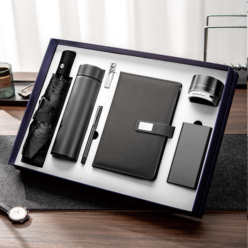 Taza termo, paraguas, juego de regalo de empresa, taza termo práctica, regalo de la mano de la actividad, celebración del aniversario, construcción del grupo para los empleados