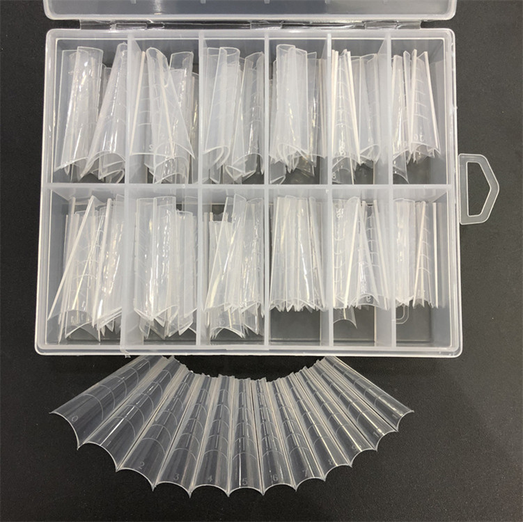 Cross-border new nail nail nail mold nail fast extension nail 120 pieces of Europe and the United States with scale nail factory outlet