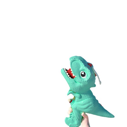 Summer mini dinosaur children's water gun toy pull-out beach water spray gun blind box supply wholesale