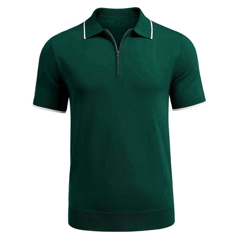 210g Weight Short Sleeve Sleeve Length Polyester Fabric Type Regular Top Length Holiday, Daily Occasion Turndown Neckline Regular Fit Fit Type Solid Color Pattern Summer Season Men's Gender Simple Style Style Wholesale Men's Simple Style Solid Color Short Sleeve Men's Tops 5