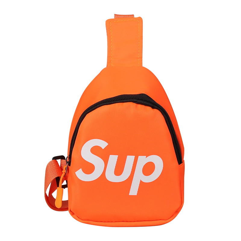 Bolsa deportiva casual coreana para niños y niñas, letras extranjeras, mini mochila para bebés, nuevos accesorios para niños, bolsas de moda