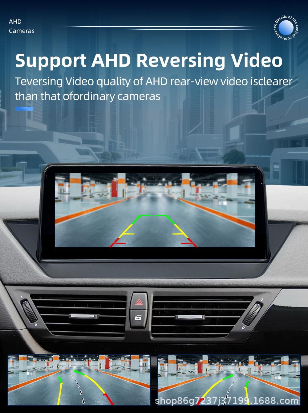Suitable for Bmw X1 E84 10.25inch Android Car Multimedia Gps Navigator Reversing Camera One