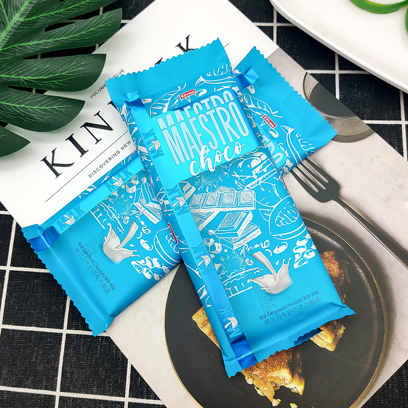 Russian imported food Elmay chocolate hazelnut strawberry milk filling wholesale one-time shipping 100g