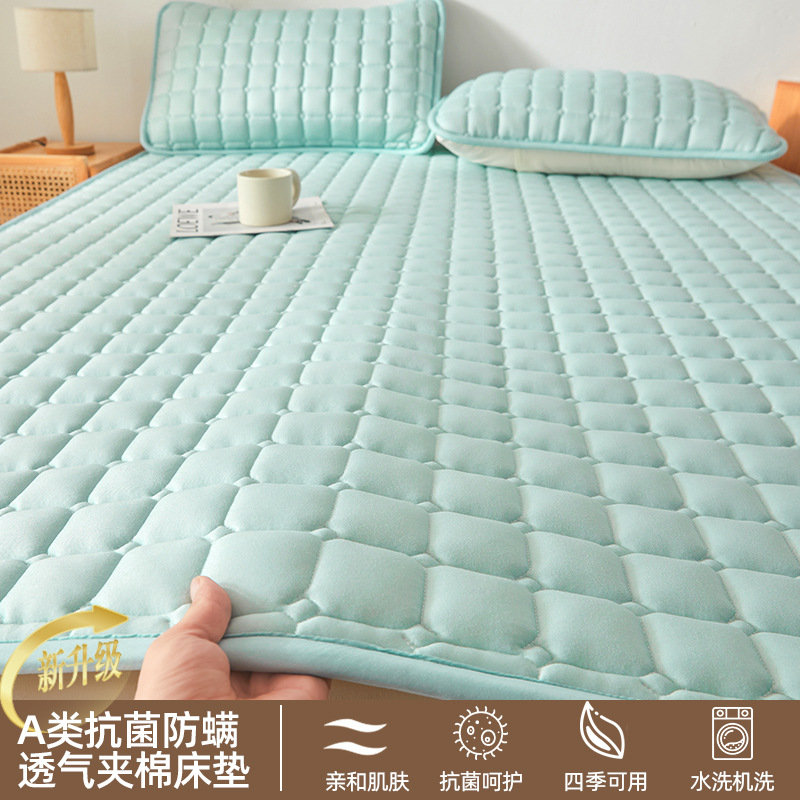 [업그레이드된 항균] 라이트 블루 [클래스 A 산모 및 유아용 원단, 두껍고 부드러움]