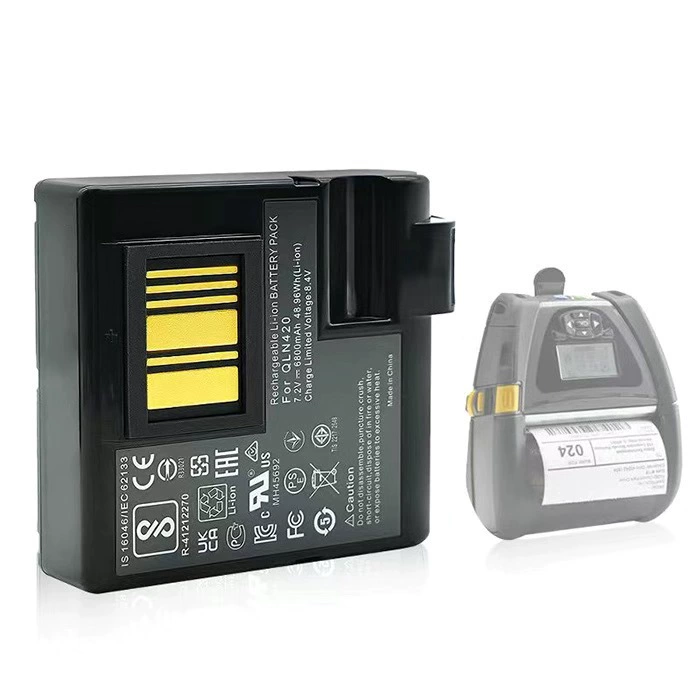 Применимо Zebra ZEBRA ZQ630 QLN420 Принтер батареи P1040687