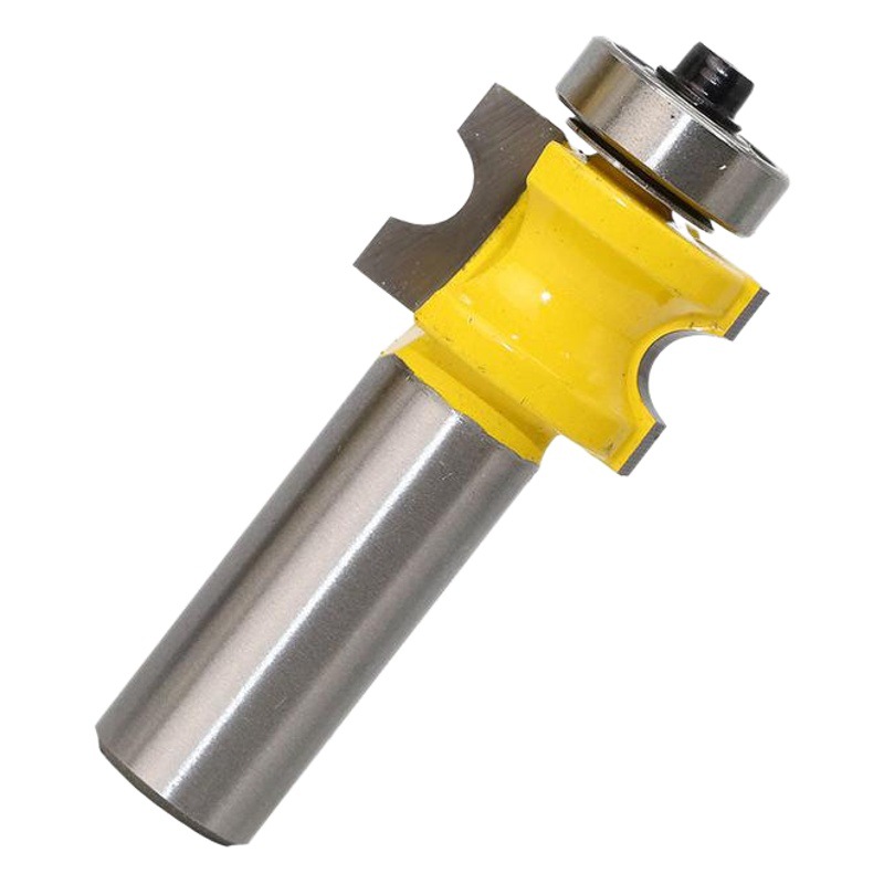 1/2 vástago 12mm teniendo positivo semicírculo cortador de bola fresado cortador madera palo fresado cortador máquina de grabado carpintería fresa