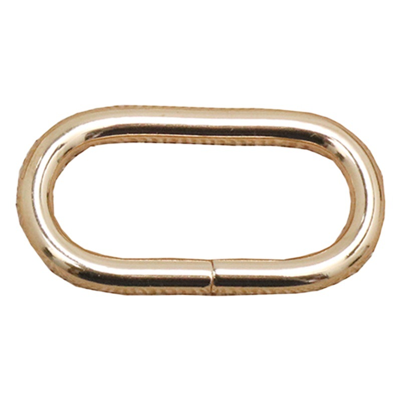Metal Accessories DIY Hardware Egg-Shaped Buckle Luggage Connector Strap Buckle Oval Ring Buckle Clasp Lock